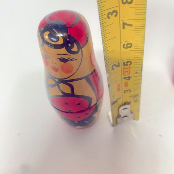 Russian Wood nesting Dolls set of (2) . - Picture 7 of 11